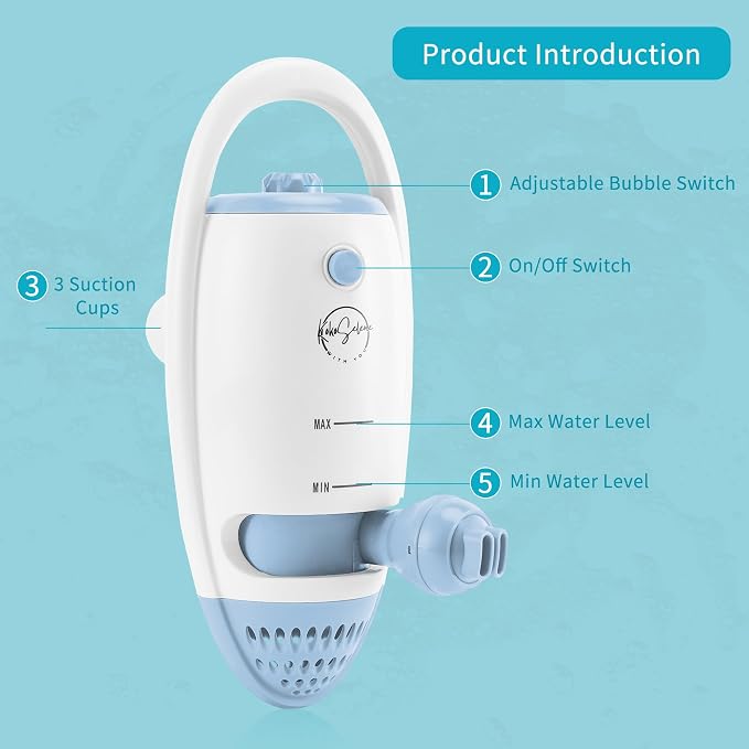 KokoSelene Bath Jets for Tub, Portable Bathtub Jets for Home Spa, Creates - Image 6