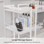 Esthetician Cart with Wheels Utility Salon Rolling Trolley, Tattoo Manicure - Image 4