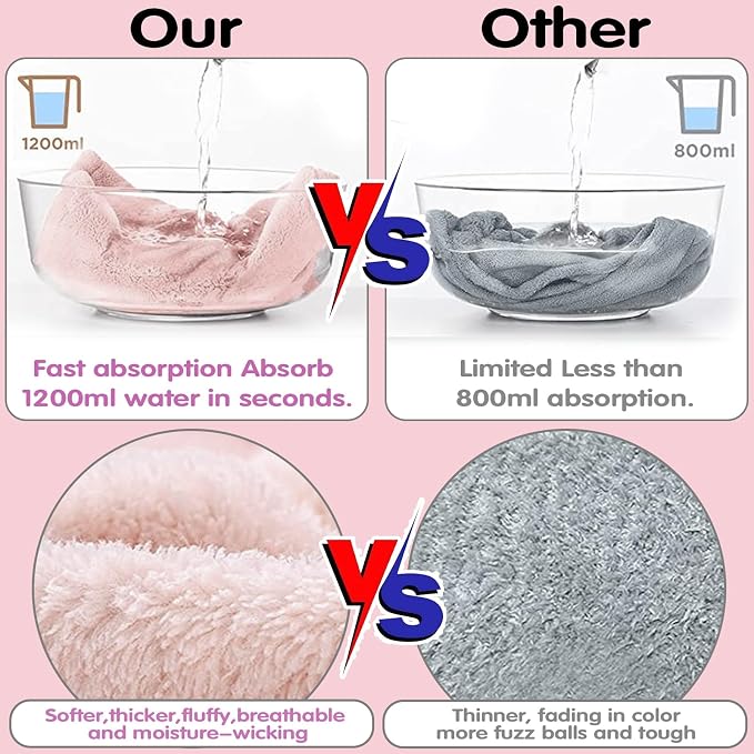 Hair Drying Towel 3 Pack - Image 2