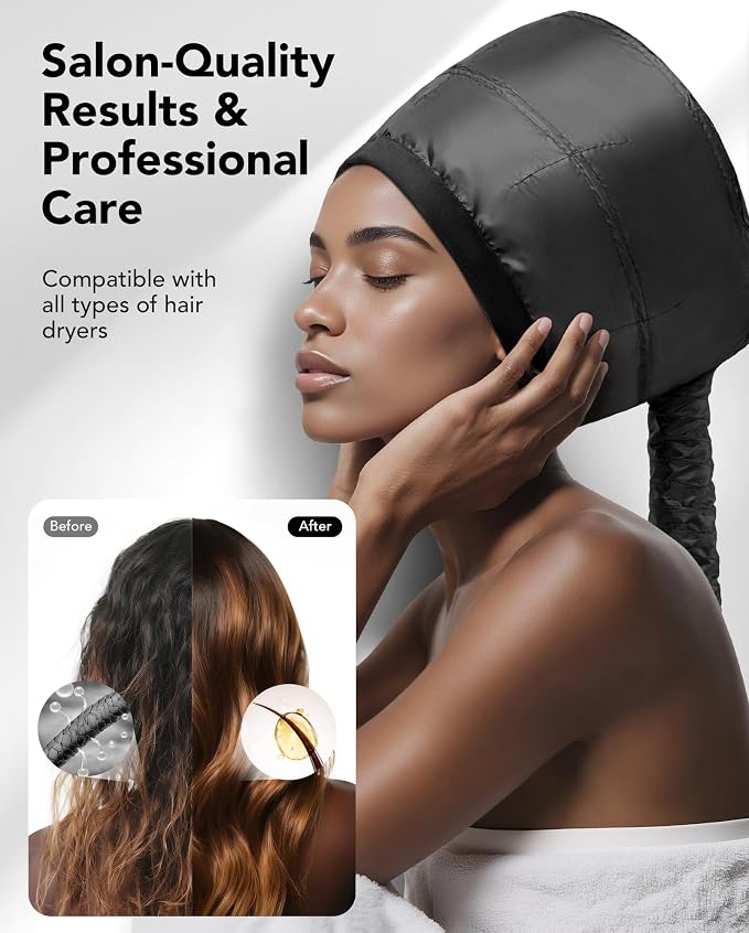 Hooded Hair Dryer for Deep Conditioning - Image 3