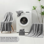 Ycosy 4 Pack Extra Large Microfiber Bath Towels Set, 35x70 inches, Less Lint - Image 8