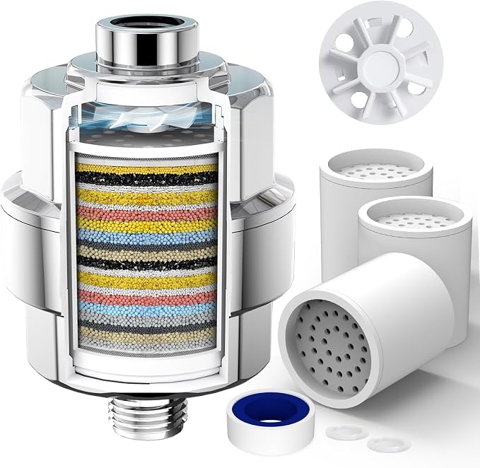 SR SUN RISE 20-Stage Shower Filter-Shower Head Filter by SRSUNRISE