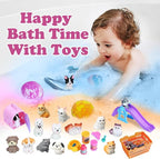 Kids Bath Bombs with Surprise Inside, Dog & Cat Toys Pretend Playset, Bubble - Image 5