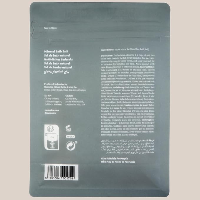 Dead Sea Salts for Soaking Relaxing Sea Salt Bath Soak for Body Rejuvenation - Image 7