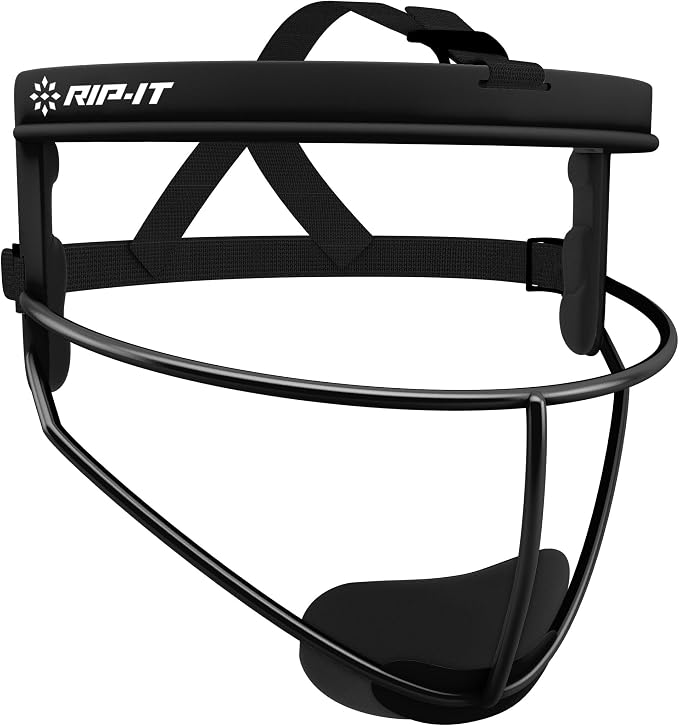 RIP-IT Original Defense Softball Face Mask, Lightweight, Protective Fielder's by RIP-IT