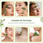 MANLENO Jade Roller & Gua Sha Set - Image 5