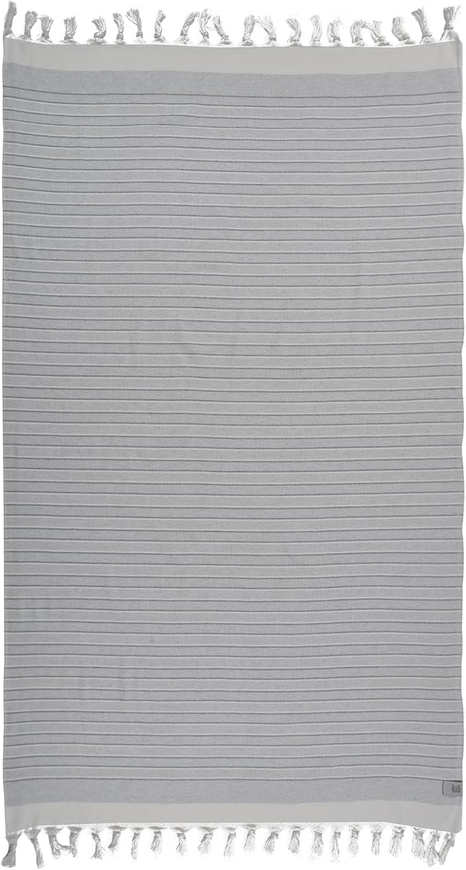 Beach Towel | Cotton Beach Towels, Sand Free, Highly Absorbent, Quick Dry by LA%60HAMMAMFINELIVING