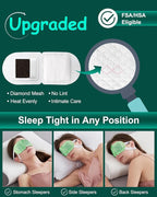 16 Packs Steam Eye Masks for Dry Eyes, Self Heating Warm Compress for Eyes - Image 2