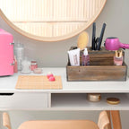 Besti Wooden Hair Dryer Holder – Hair Tools and Styling Supplies Organizer and - Image 5