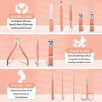 Manicure Set Nail Clipper Set Men Women 12 in 1 Nail Care Kit - Image 2