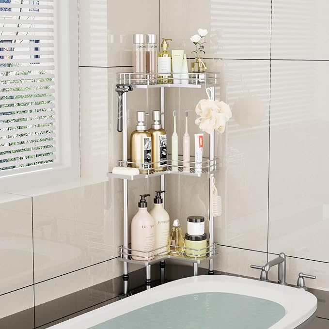 Consumest Corner Shower Caddy Standing - Image 7
