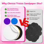 Trazzo 80/120/180 Grit Replacement Sanding Discs - Image 8