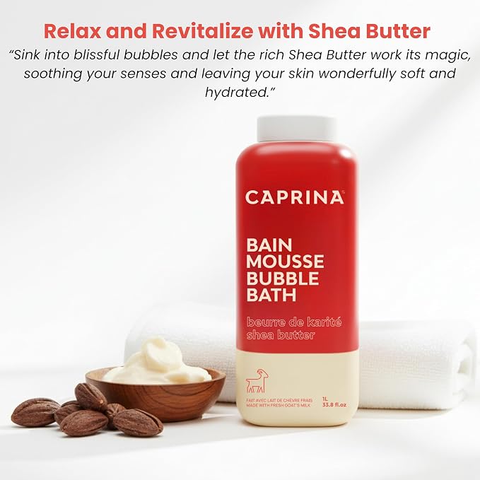 Caprina Fresh Goat’s Milk Bubble Bath, Hydrating Relaxing Foam Bath, - Image 5