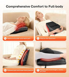 ALLJOY Back Massager with Heat, Electric Shiatsu Massage Pillow with LCD Display - Image 7
