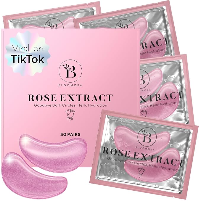 BLOOMORA Rose Under Eye Patches by Unknown