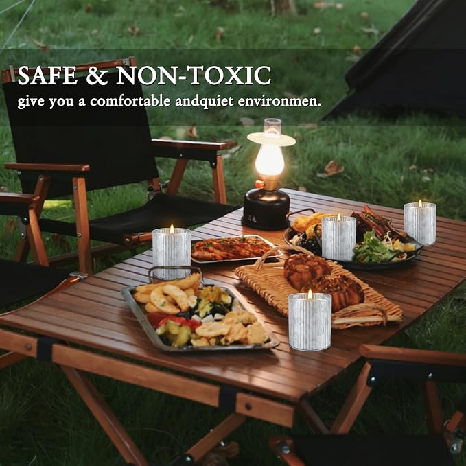 4Packs Citronella Candles Outdoor Indoor, Natural Soy Wax Scented Candles - Image 6