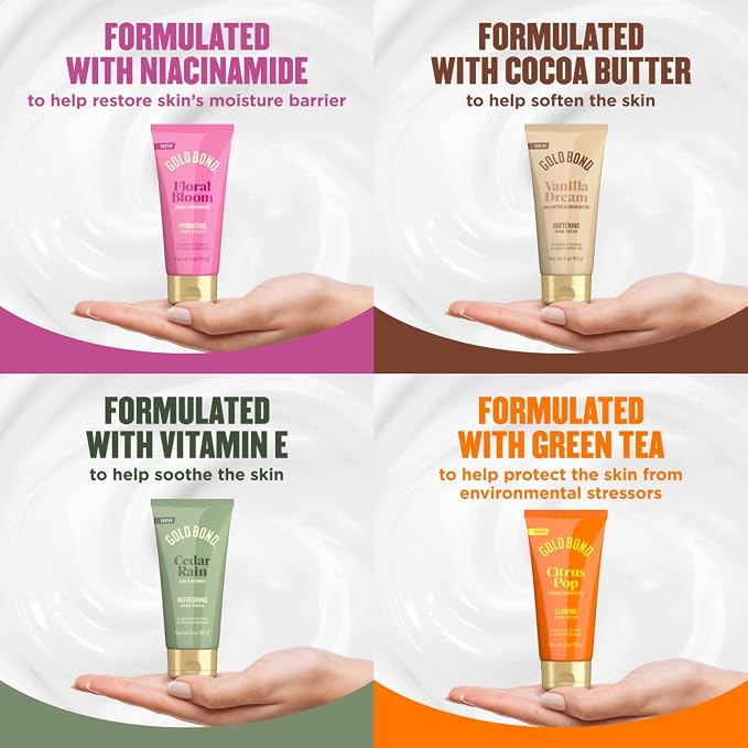 Gold Bond Scented Hand Cream Set, Everyday Hand Cream to Hydrate the Skin - Image 6