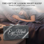 SLEEP SANCTUARY 100% Pure Mulberry Silk Sleep Mask - Image 8