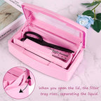 Gusnilo Nail Tool Sterilizer Box Disinfectant Jar Plastic Disinfectant - Image 6