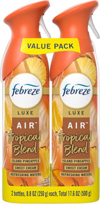 Febreze Air Freshener Spray, Odor-Fighting Room Spray, Tropical Blend Scent - Image 8