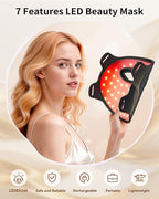 Red Light Therapy for Face, LED Light Therapy Mask Skin Care Mask & Neck - Image 4
