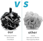 Carrie Joe Loofah Sponge Soft Mesh Shower Puffs - Image 3