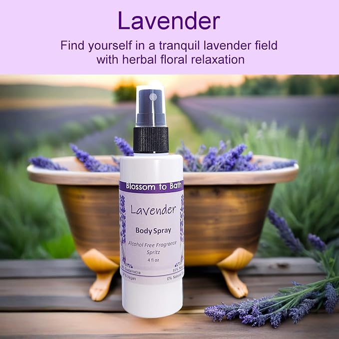 Blossom to Bath Lavender Body Spray - Image 2