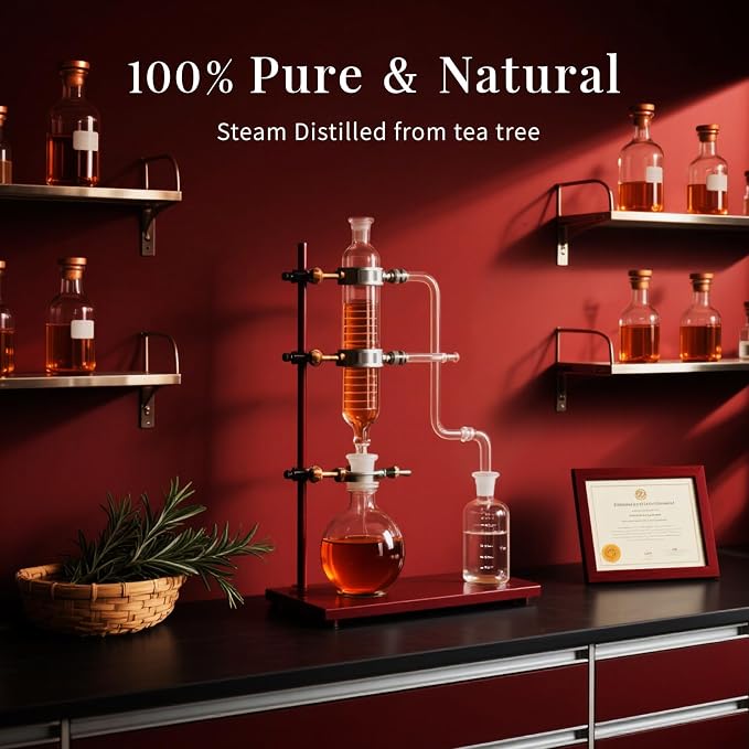 SU JUABA 4 Fl Oz Tea Tree Essential Oil, 100% Natural Aromatherapy Oil - Image 5