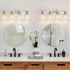 MOKATNG 4-Light Bathroom Light Fixtures, Vanity Light - Image 6