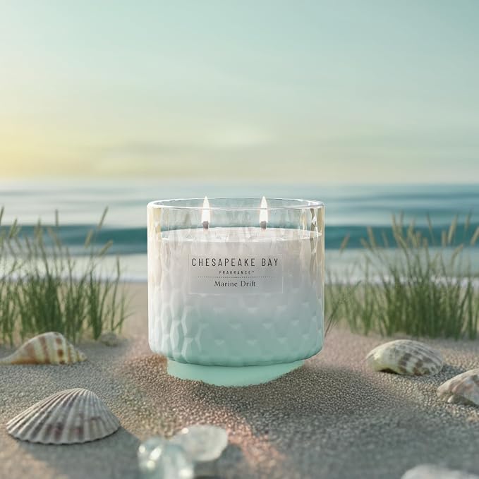 Chesapeake Bay, 11oz Marine Drift Scented Candle, Mood Evoking Fragrance - Image 2