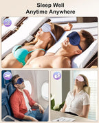 2Pack Silk Sleep Mask, IEKEODI Eye Mask - Image 8