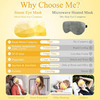 16Packs Steam Eye Mask, Heated Eye Mask - Image 6