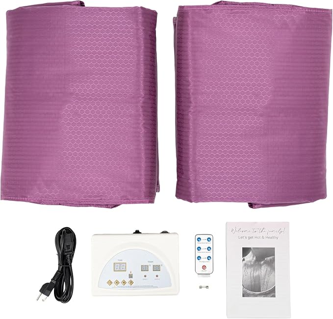 Infrared Sauna Blanket 6 ft x 2.6 ft, Portable Far Infrared Sauna Blanket - Image 2