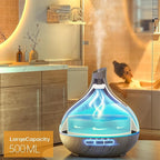 HJTHJT 500ML Essential Oil Diffuser: Aroma Diffuser - Image 2