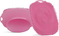 2 PCS Face Scrubber, Soft Silicone Face Exfoliator by ARIOSOX