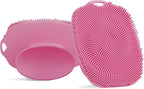 2 PCS Face Scrubber, Soft Silicone Face Exfoliator by ARIOSOX