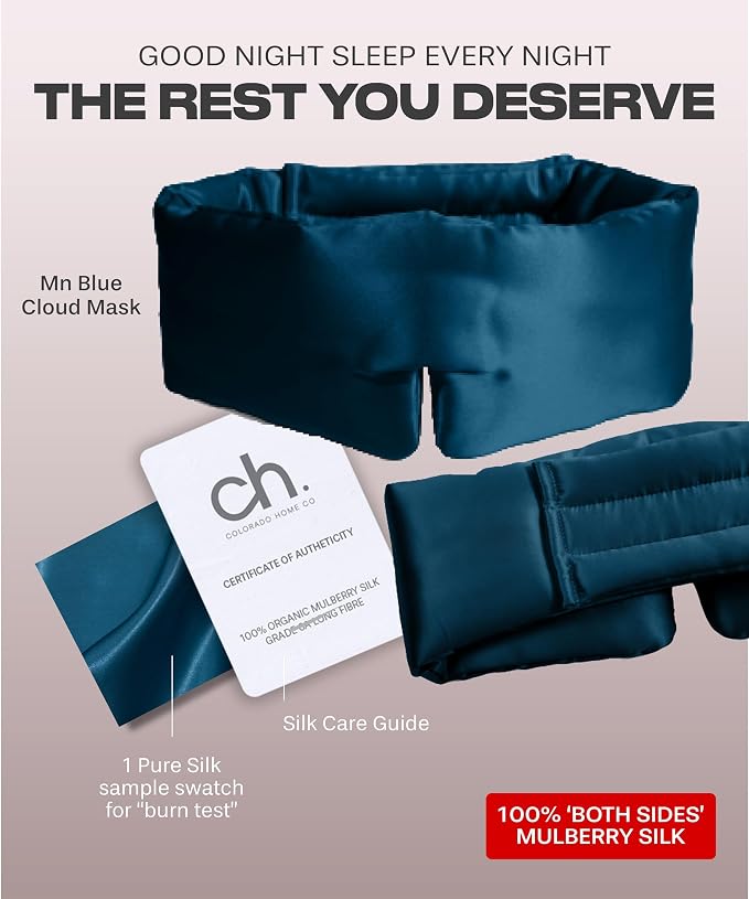 SUNDAYSILKS™ | Adjustable Silk Sleep Mask - Image 5