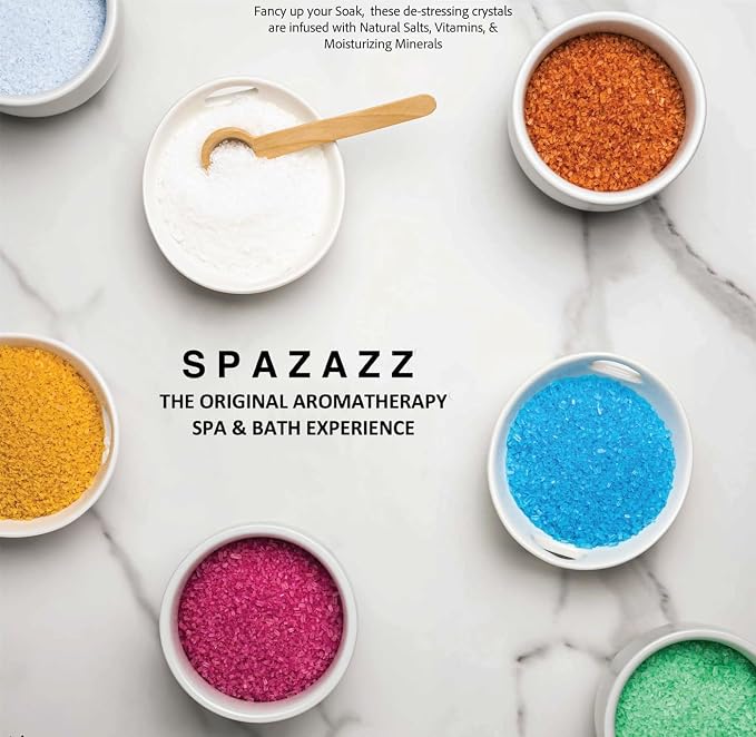 Hot Tub & Spa Aromatherapy Bath Salt Crystal Scents Spazazz Destinations - Image 7