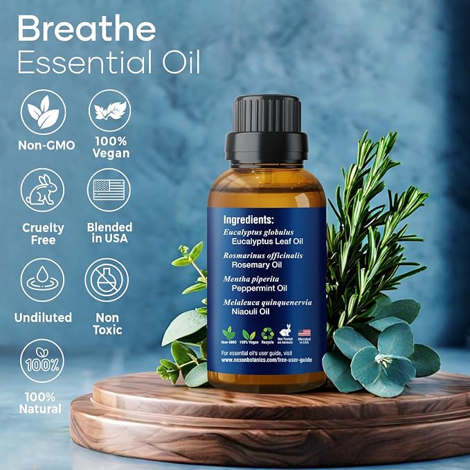 Breathe Essential Oil Blend 30 ml - Image 3