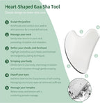 LeMeeOly 2Pcs Gua Sha Facial Tools Stainless Steel, Detailer GuaSha Set - Image 4