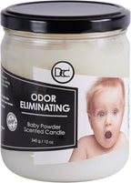 Baby Powder Odor Eliminating Highly Fragranced Candle by DiannesCustomCandles