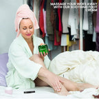 Majestic Pure Lavender Oil Foot Cream, Warming Cream - Image 3