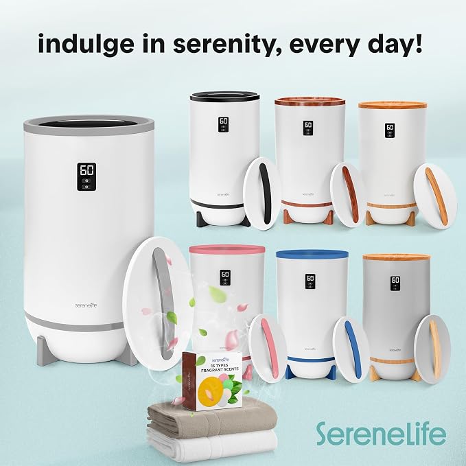 SereneLife Towel Warmer & Blanket Warmer, Single Touch Hot Towel Warmer - Image 7