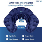 REVIX Microwave Heating Pad for Neck Shoulders and Back, Weighted Hot Neck - Image 2