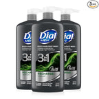 Dial Men 3in1 Body, Hair and Face Wash, 69 fl oz by DialSoap
