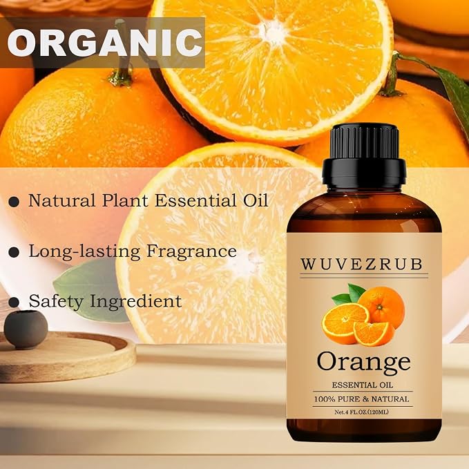 Orange Essential Oil - 120ML Pure and Natural - Image 4