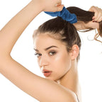 4 Pieces Large Towel Microfiber Drying Soft Scrunchies Thick Scrunchies Fuzzy - Image 4