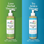 Herbal Therapy 8 Fl oz Massage Oil, Aloe Vera, Professional, Massage Therapy - Image 6