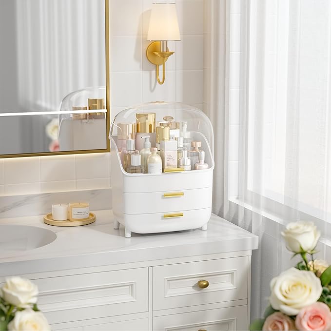 Vtopmart 3-Tier Skincare Makeup Organizer - Image 6