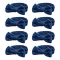 Semato 8Pcs Navy Blue Spa Headband Bachelorette Party Favors Set Skincare by Semato